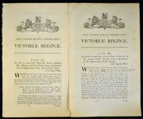 Slavery 1862 an important Act in the abolition of Slavery document 'An Act to carry into effect