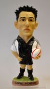 Gavin Henson (Osprey's) composite rugby model figure - stamped to the base KS 2003 - overall 10
