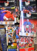 Manchester Utd programmes season 1999/2000 Premier Champions, full season programme collection,