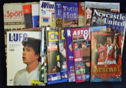 Manchester Utd programmes, the iconic 1998/1999 Treble Season: Premier Champions, Champions League