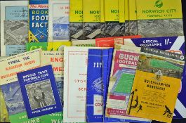 Football programme selection to include 1962 FA Cup Final & ticket, 1960 FA Cup Final, 1958/1959