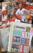 Manchester Utd programmes season 2002/2003 Premier Champions, full season programme collection,