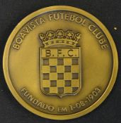 UEFA European Champions League Boavista v Liverpool medal for the return group stage match 2001/2002