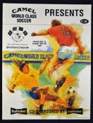 1990 San Jose Cup in the USA Real Madrid v West Bromwich Albion and Vasco De Gama v West Bromwich