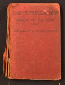 Scarce 1906/07 Springboks Book - titled 