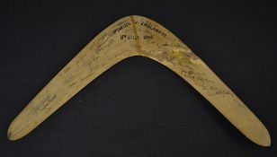 1946 British Isles Rugby League Tour to Australasia souvenirs (2) - to incl Ipswich (12) v