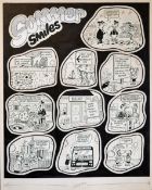 Original Comic Artwork Hand Drawn Joke Pages Story Board Artwork in original Pen & Ink by  (3)