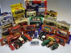 Assorted Selection of Model Toy Cars and Vans featuring  Dinky x 2, Fruehauf Articulated Lorry,
