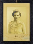 Royalty HRH Henry Duke of Gloucester and HRH Alice Duchess of Gloucester signed presentation