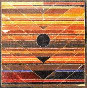 Indian Original Artwork Syed Haider Raza (born 22 February 1922) important abstract in acrylic on