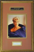 Royalty HRH Princess Michael of Kent signed Society photograph display of her wearing the Kent Tiara