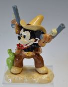 1933 Mickey Mouse collectors club Award of Merit brass belt buckle for having one million Mickey