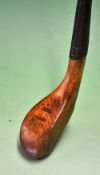 Bussey London golden beech wood late longnose scare neck driver c1890 with 44