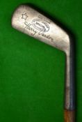 Fine Harry Vardon signature cleek also stamped to the head with fine Vardon Totteridge oval maker'