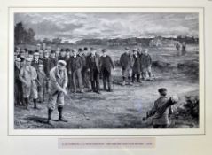 Brown, Michael James (1853-1947) 1899 Life Association of Scotland original print titled - 