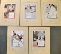 Crombie, Charles (after) - 5x Crombie 