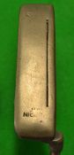 Karsten Ping Jack Nicklaus Slazenger Anser manganese bronze putter - stamp marks to sole faded -