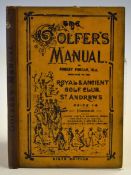 Forgan, Robert - 'The Golfer's Manual, including History and Rules of The Game with Hints to
