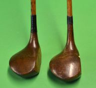 2x patent Robert Forgan St Andrews socket head woods to incl Patent Angle shaft socket head driver