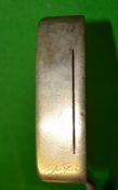Rare Jack Nicklaus signature Ping Kushin manganese bronze putter - signed to the heel of the sole 