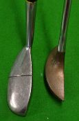2x interesting steel shafted putters to incl George Bennie Inventor 