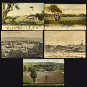 5x various South African cricket grounds in the early 1900s to incl 2x 