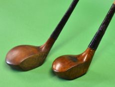 2x late scare neck persimmon drivers - to incl 