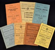 Cycle Racing programmes from 1934 to 1936 - interesting collection of Belle Vue Cycling Club