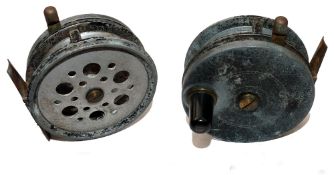 REEL: Extremely rare Roaches Patent 28464/10 alloy multiplying reel, 4