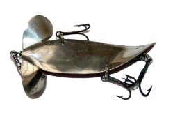 LURE: An early Comet metal lure, 3.25