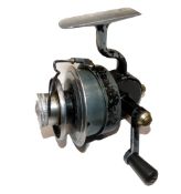 REEL: Rare Allcock Felton Crosswind Junior spinning reel, wire half bail pick up, turned alloy spool