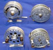 REELS: (2) Unusual quality engineer scratch built Impulse spinning reel, 4.25