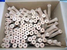 ROD BUILDING MATERIALS: Collection of approx. 100 fine grade rod cork handles, approx. 8