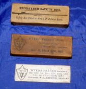 LURE BOX: Rare Wyers Freres Registered Safety Box, 5.5