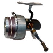 REEL: Hardy Altex No.3 MkV finger pick up spinning reel, polished alloy spool, nickel drag
