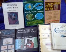 Seven Fly Tying Books - Borger, GA - 