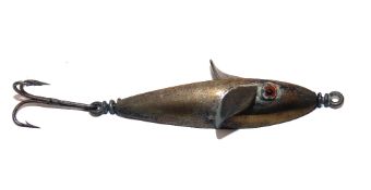 LURE: Cartman brass spinner lure, 2.5