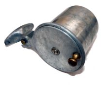 REEL: Rare Timson Patent plate wind tournament alloy casting reel, 2.75
