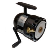 REEL: Rare Milward Bartleet Torpedo Light Casting reel, RHW, ex J Stephenson collection, illustrated