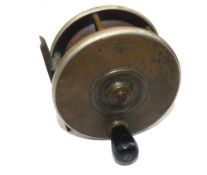 REEL: Fine Malloch Patent Sun & Planet salmon fly reel, 4