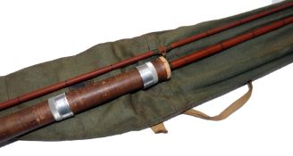 ROD: Hardy The Wanless 6lb rod, 8' 2 piece Palakona, No.E87180, green close whipped low bridge