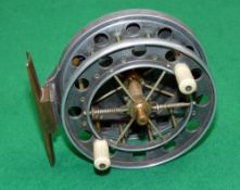 REEL: Scarce double ventilated alloy Aerial reel, 3.5