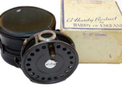 REEL: Hardy St George alloy fly reel, 3.75