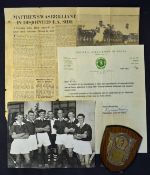 Stanley Matthews Trophy awarded to honour a player in a football match in Kenya May 1956, Matthews