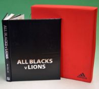 2005 'All Blacks v Lions' Deluxe Edition Book by Ron Palenski and published by Hodder Moa Beckett,