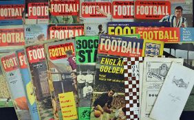 Collection of 1950s Football Magazines mainly Football Monthlies plus some 1960s and a few 1950s/