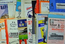 Selection of Telford Utd football programmes including v Shrewsbury Town (Shropshire Senior Cup
