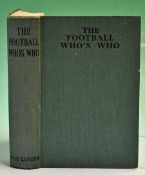 1935 Football Who's Who Book by Frank Johnston, pp320, in good condition with minor wear