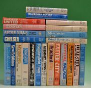 Selection of Clubs Histories by Breedon Books to include Manchester Utd, Grimsby, Hull City,