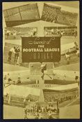 1938/1939 Football Jubilee Match Programme at the Hawthorns 20 August 1938, West Bromwich Albion v